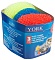 Губки для мытья посуды 3 шт. сетчатые/пластик (3 шт/уп) York (х1/100) Китай